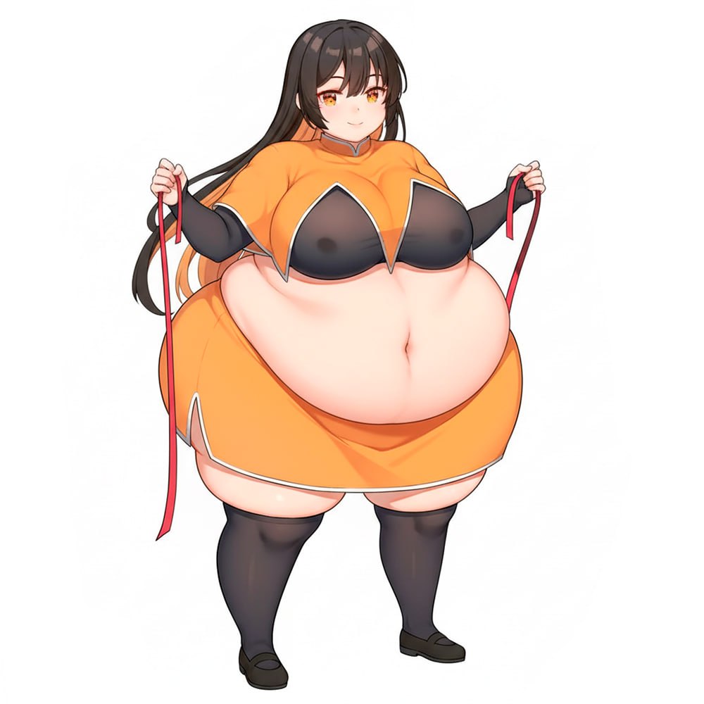 Illustration of a large anime-style character.